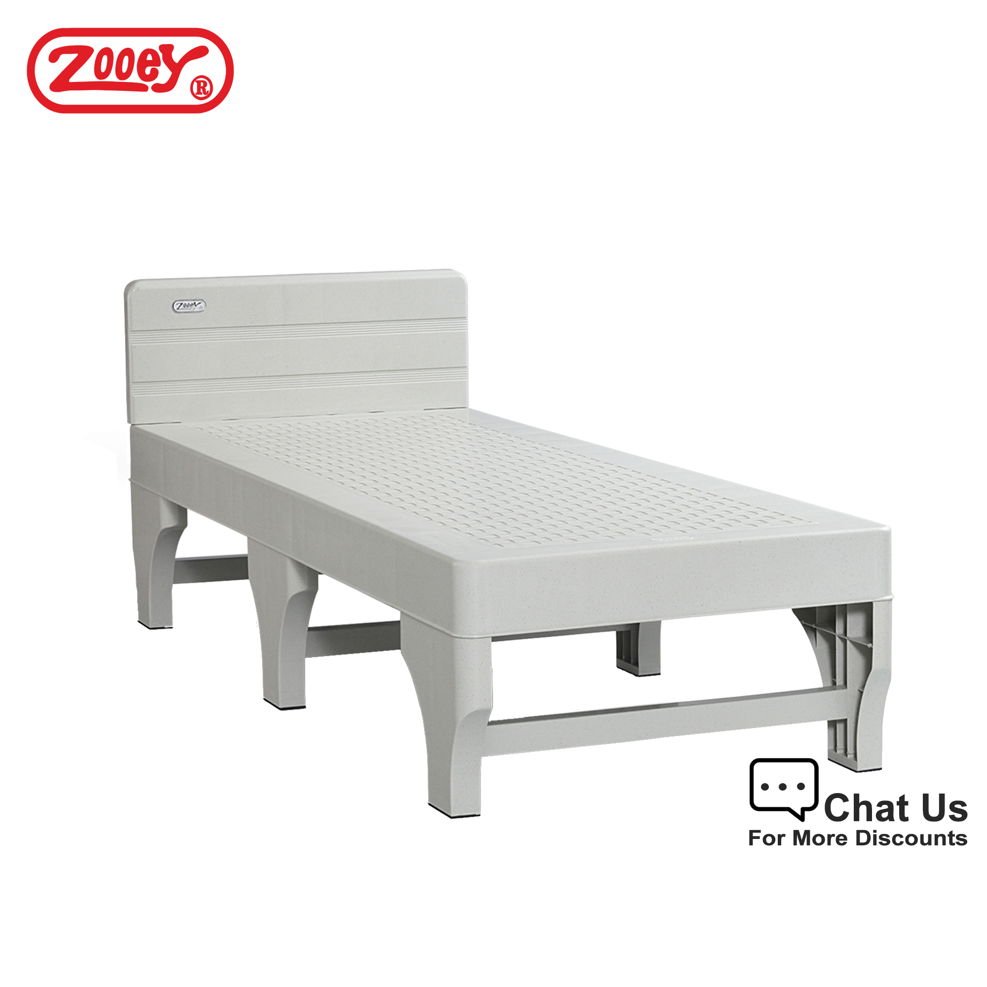 Zooey Cool & Comfort Semi Single Bed Frame (30x 75 inches) Shopee