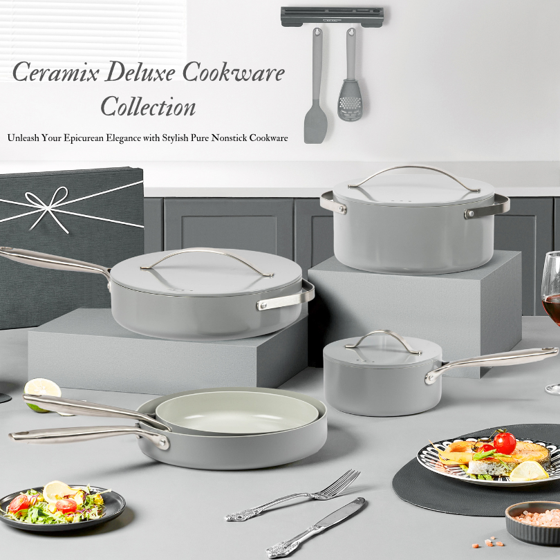 Ceramix by Nexware 22CM Ceramic Nonstick Pan (INDUCTION READY) Shopee