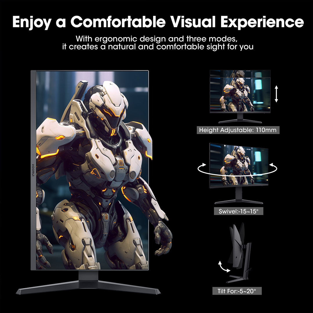 27E3QK 27 QHD/240Hz/IPS/1ms/Pivot/FreeSync/G-Sync