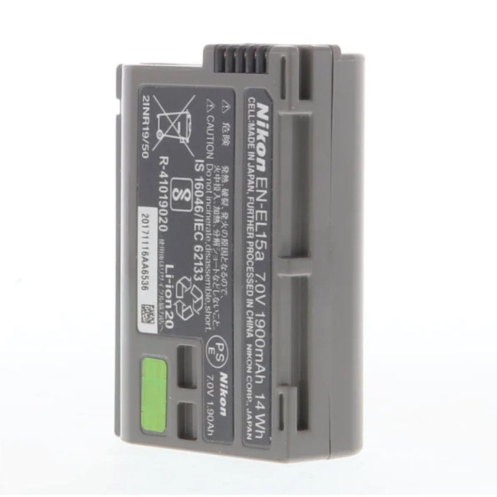 Nikon EL15A EL15 battery For D7500 D7200 D7100 D7000 D850 D750 D500 ...