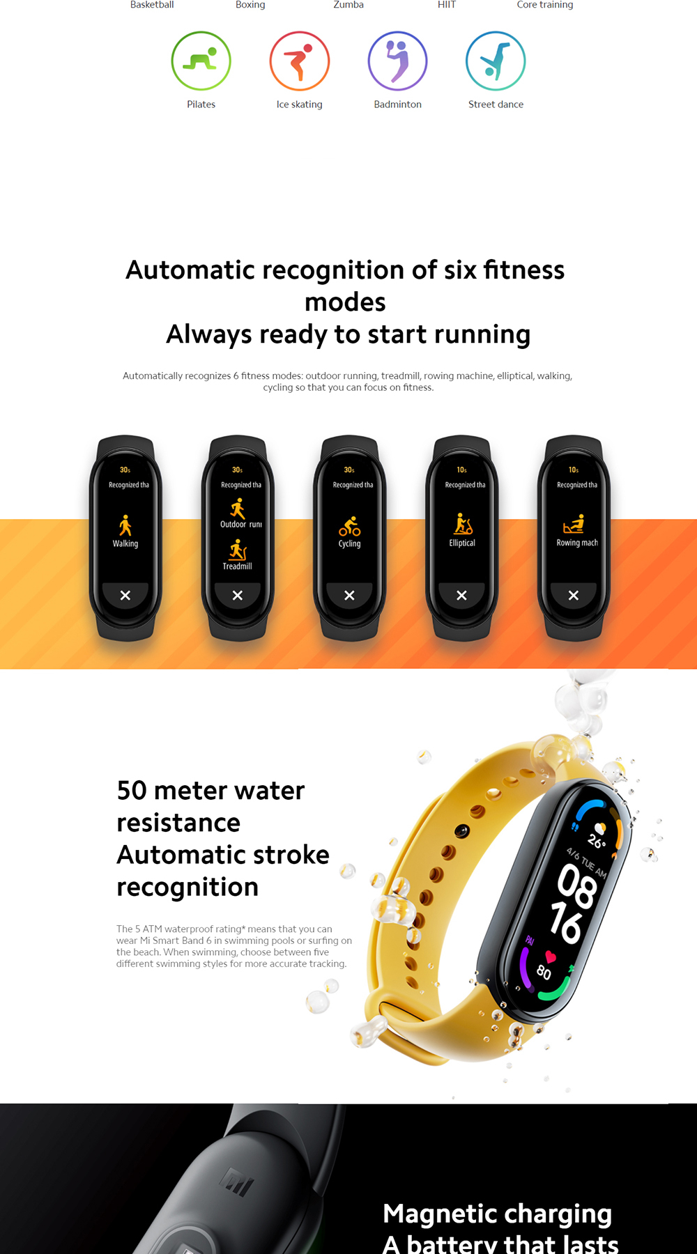 Activity Tracker Smartband Xiaomi Mi Band Xiaomi Mi Smart Band