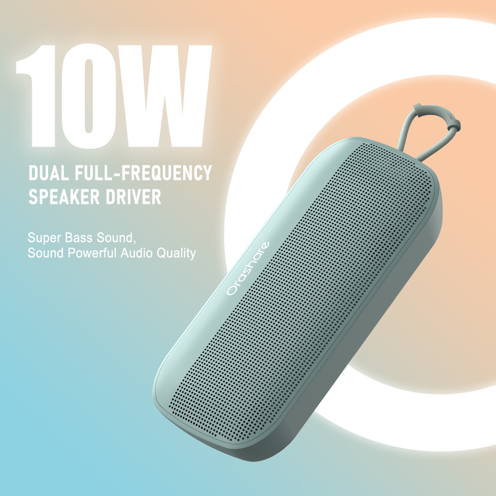 Orashare BS05 Wireless Bluetooth Speaker 10W Dual Speaker TWS Speaker ...