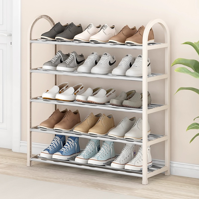 4 Layer 5 Layer Simple Shoe Rack Shoe Cabinet Student Dormitory ...