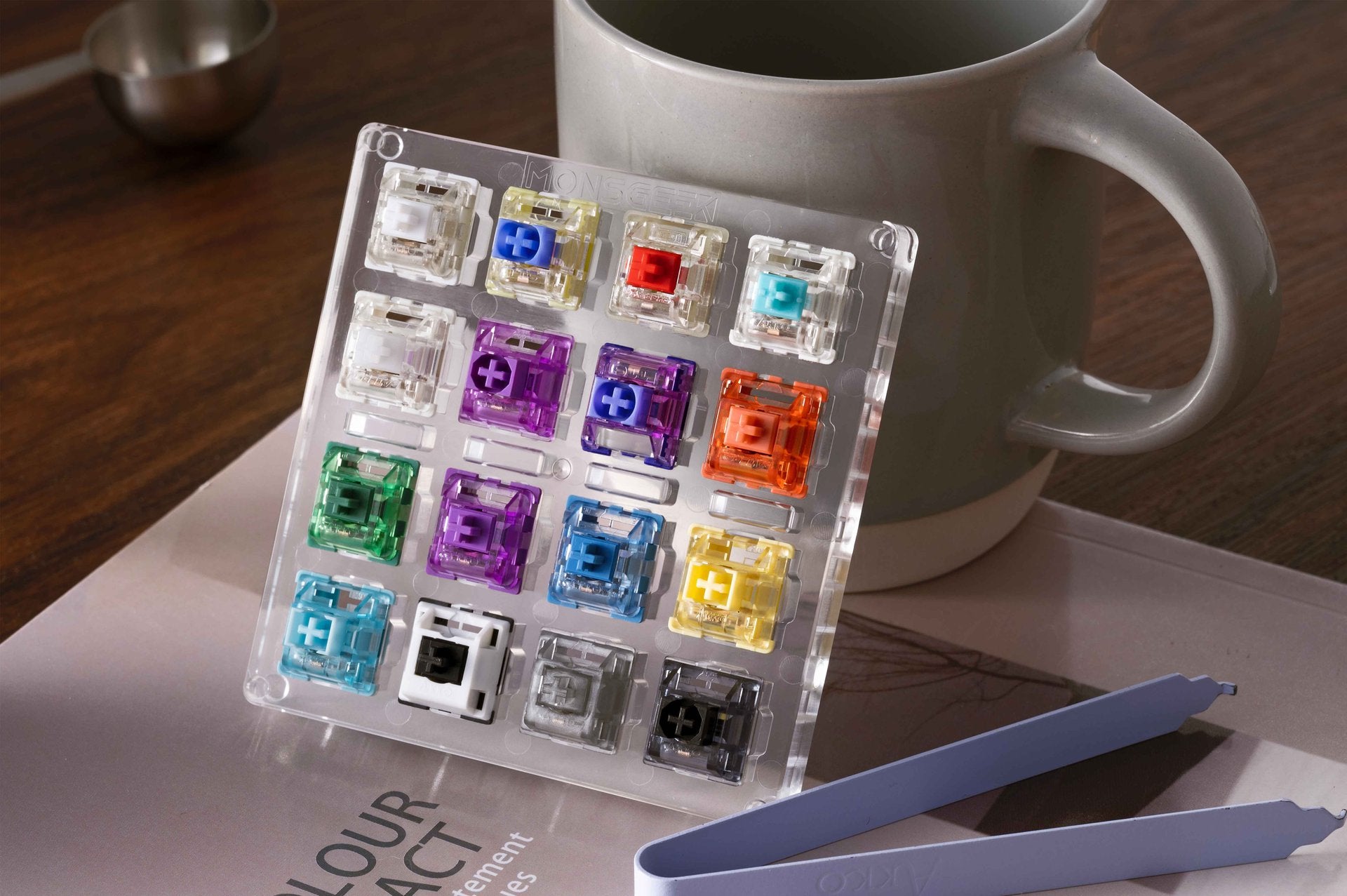 AKKO X Monsgeek 16-Key Switch Tester | Shopee Philippines