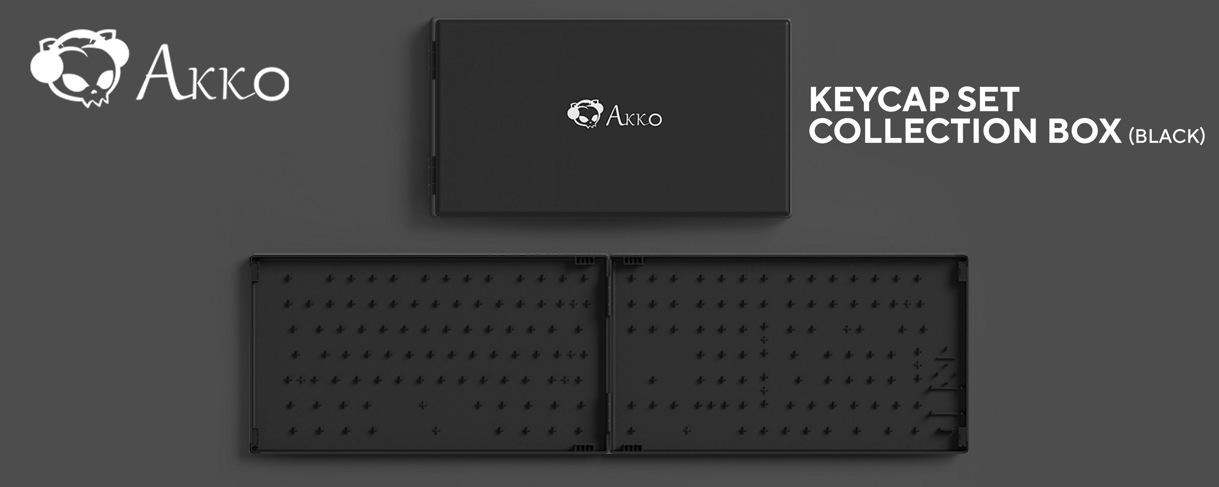Akko Keycap Set Collection Box (Black) | Shopee Philippines