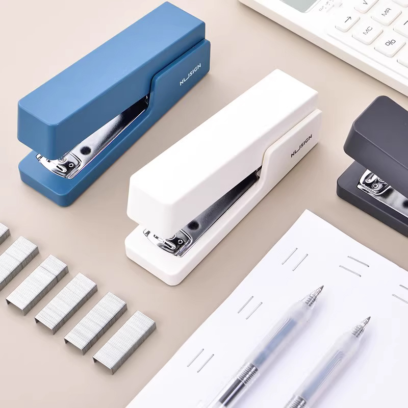 Deli Stapler Effortless Stapler Metal Pull Bar Office School ...