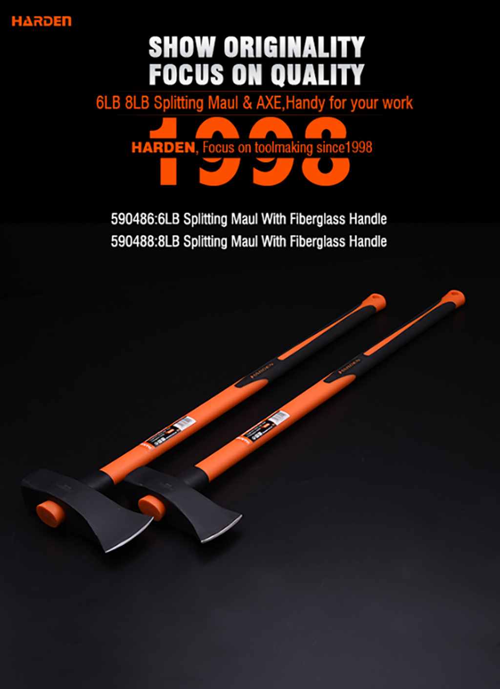 Harden Splitting Maul 6Lb 8Lb | Shopee Philippines