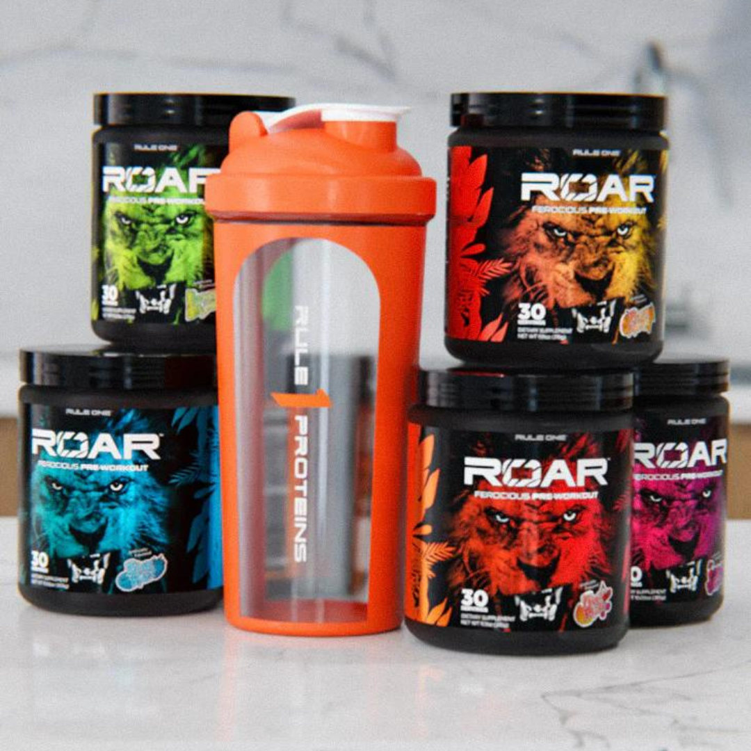 Rule One R1 Roar Ferocious Pre-Workout Powder - Citrulline, Creatine ...