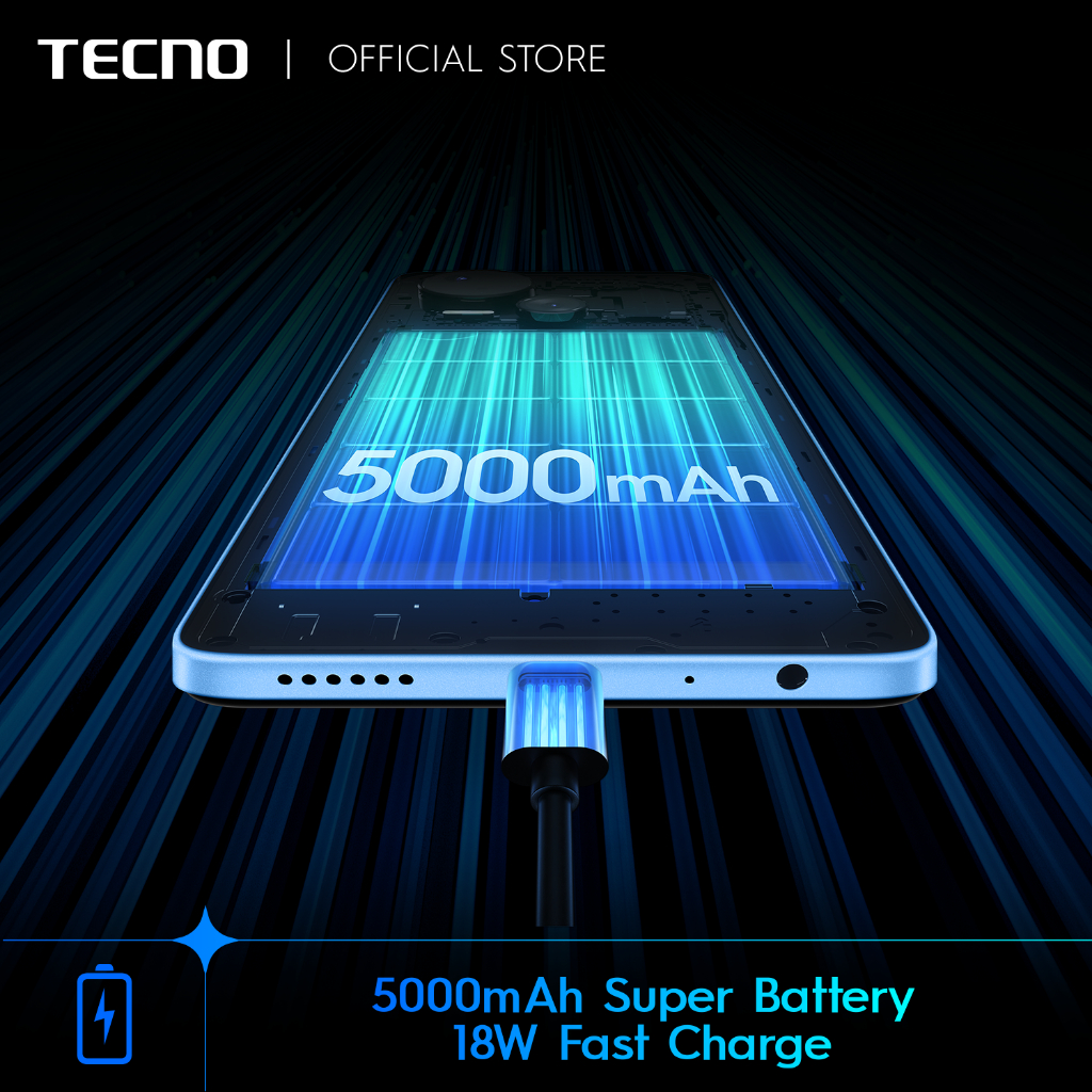 TECNO SPARK 10 5G (8GB RAM + 128GB ROM) | MTK Dimensity D6020 Octa-Core ...