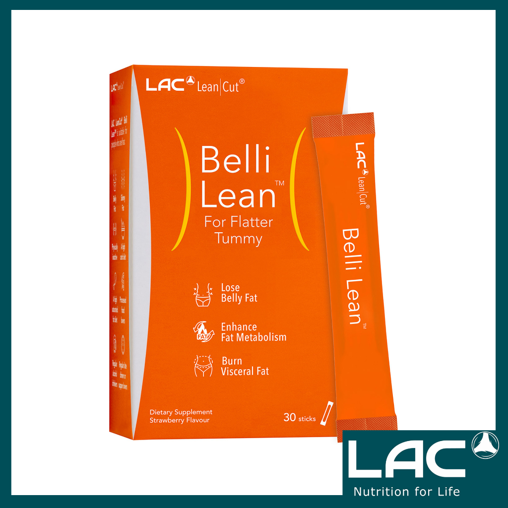 LAC Leancut Belli Lean For Flatter Tummy 30 Sticks - Weight Loss (Best ...
