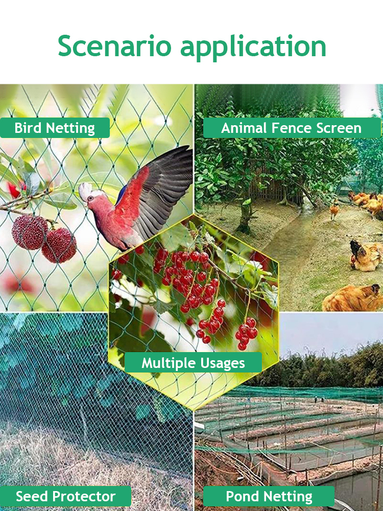 ICON Chicken net Farm Poly Ranging Net 30m/50m/100 Meters | Shopee ...