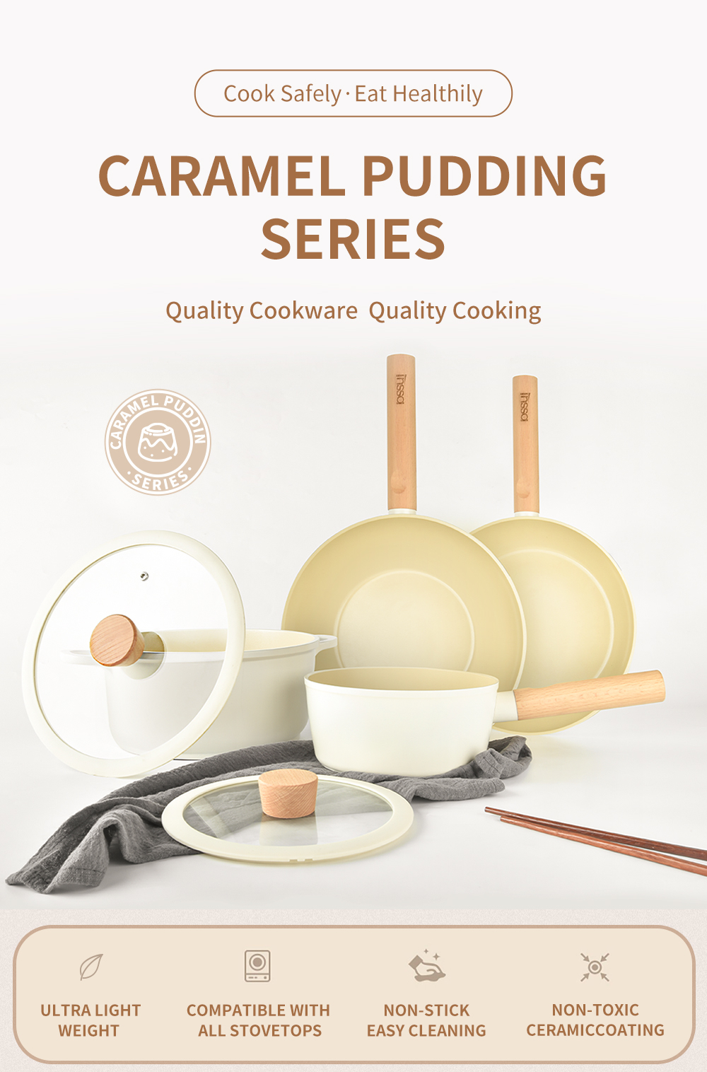 Simplus Soup Pan Cookware Non Stick 24cm | Shopee Philippines