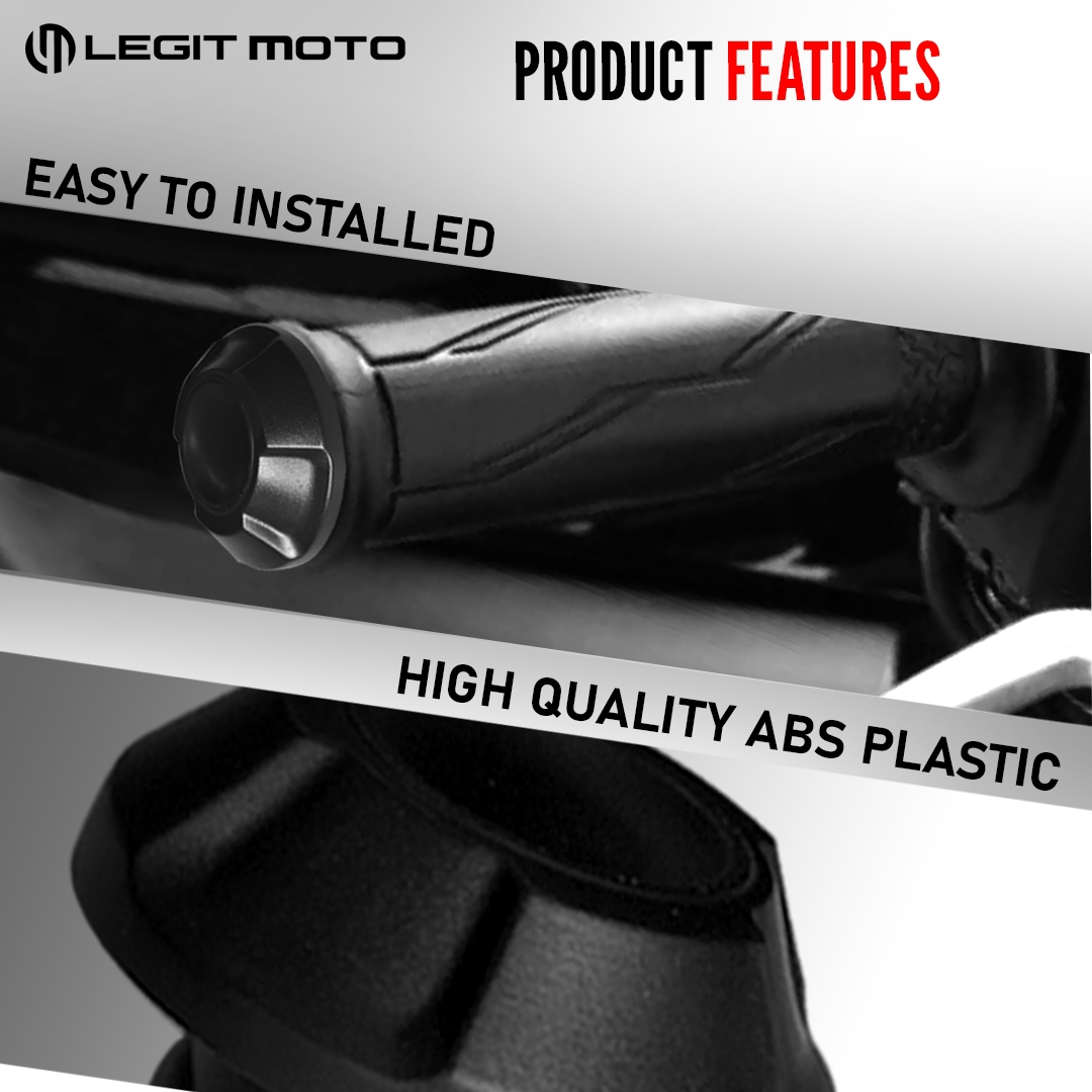 LEGITMOTO YAMAHA BAR END PLUG FOR HANDLE GRIP HANDLE PLUGS FOR YAMAHA ...
