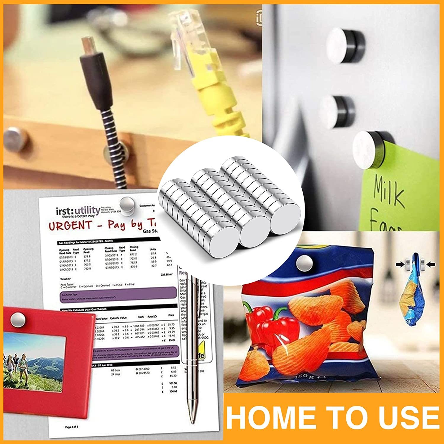 Utility Magnet Safe for Home Use Super Strong Neodymium | SSM100 ...