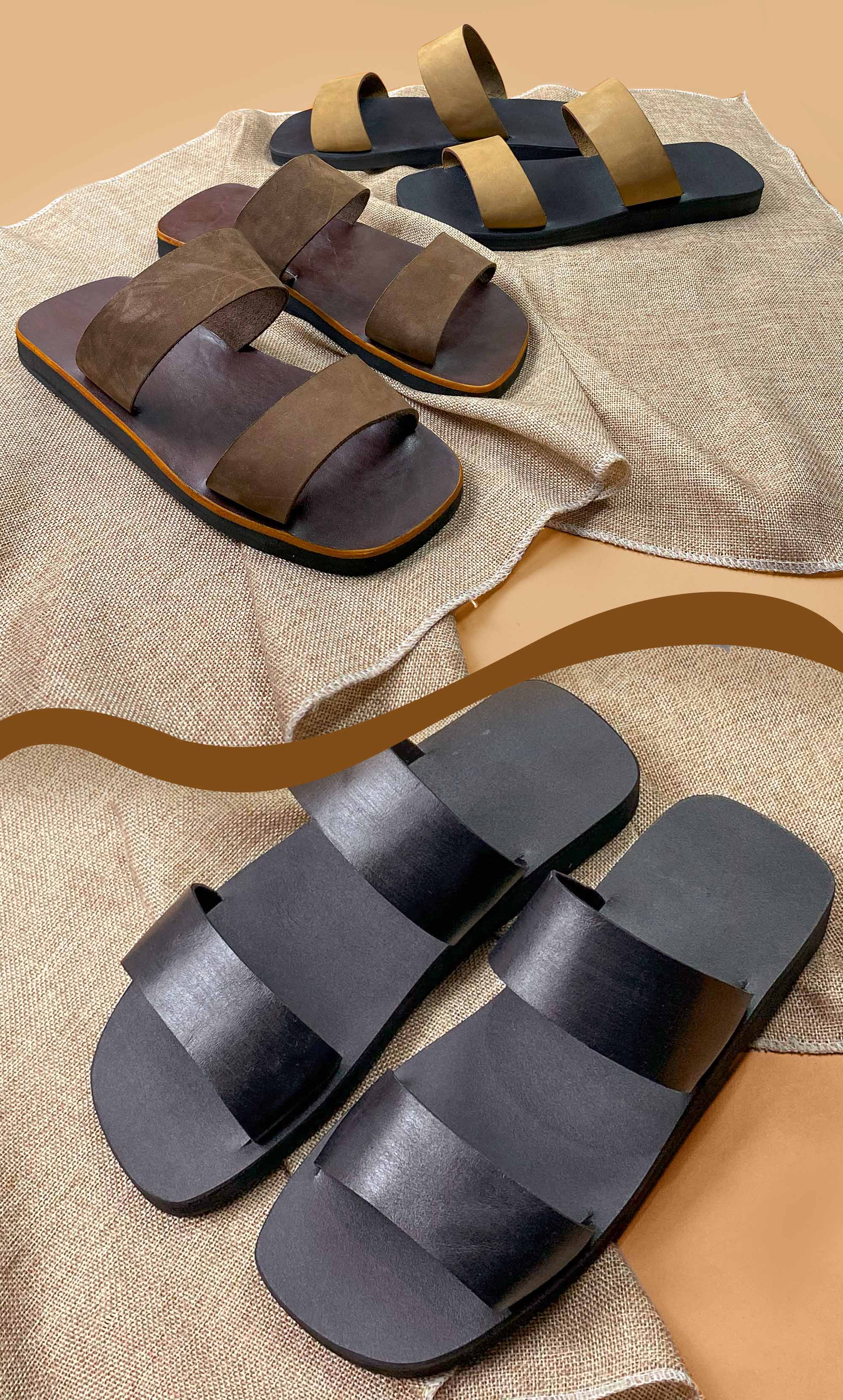 Leatherista Lokal Diwa Leather Sandals for Men Shopee Philippines