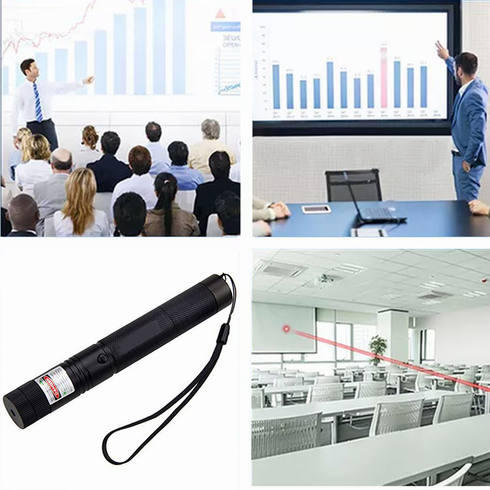 Monqiqi USB Rechargeable Green/Red High Power Pointers 303 Laster Ultra ...