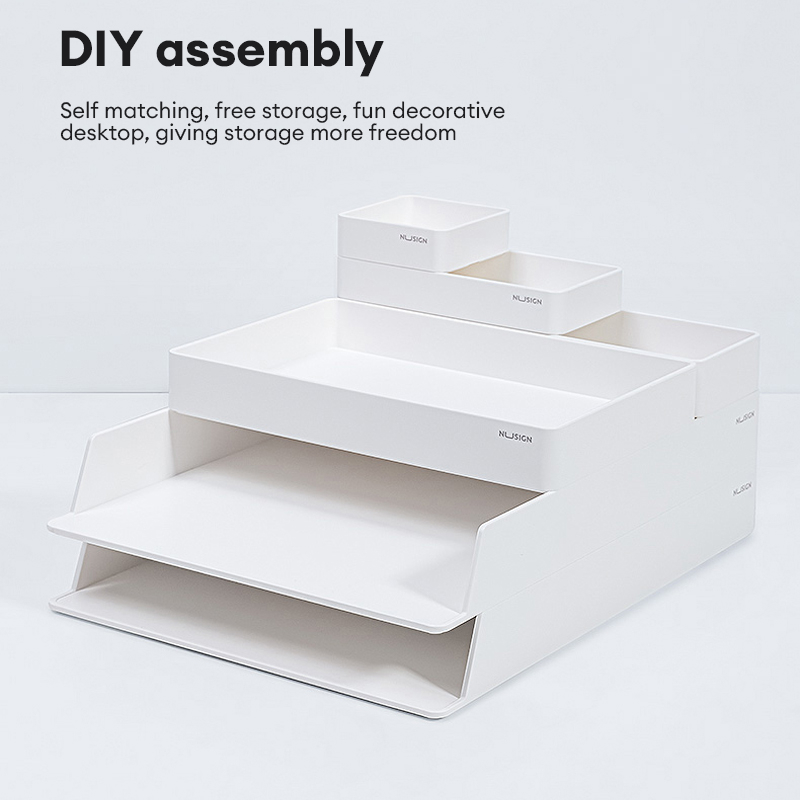 Nusign by Deli Desktop Organizer File Document Paper Tray Storage ...
