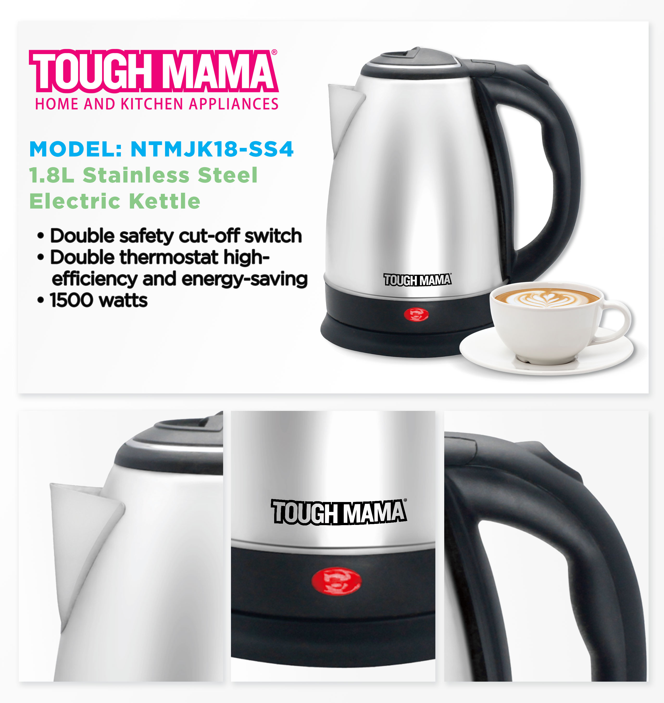 Tough mama electric on sale kettle