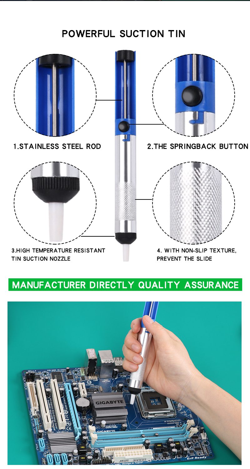 15-in-1 60W 220V Soldering Iron Handy Kit 200-450°C Adjustable ...