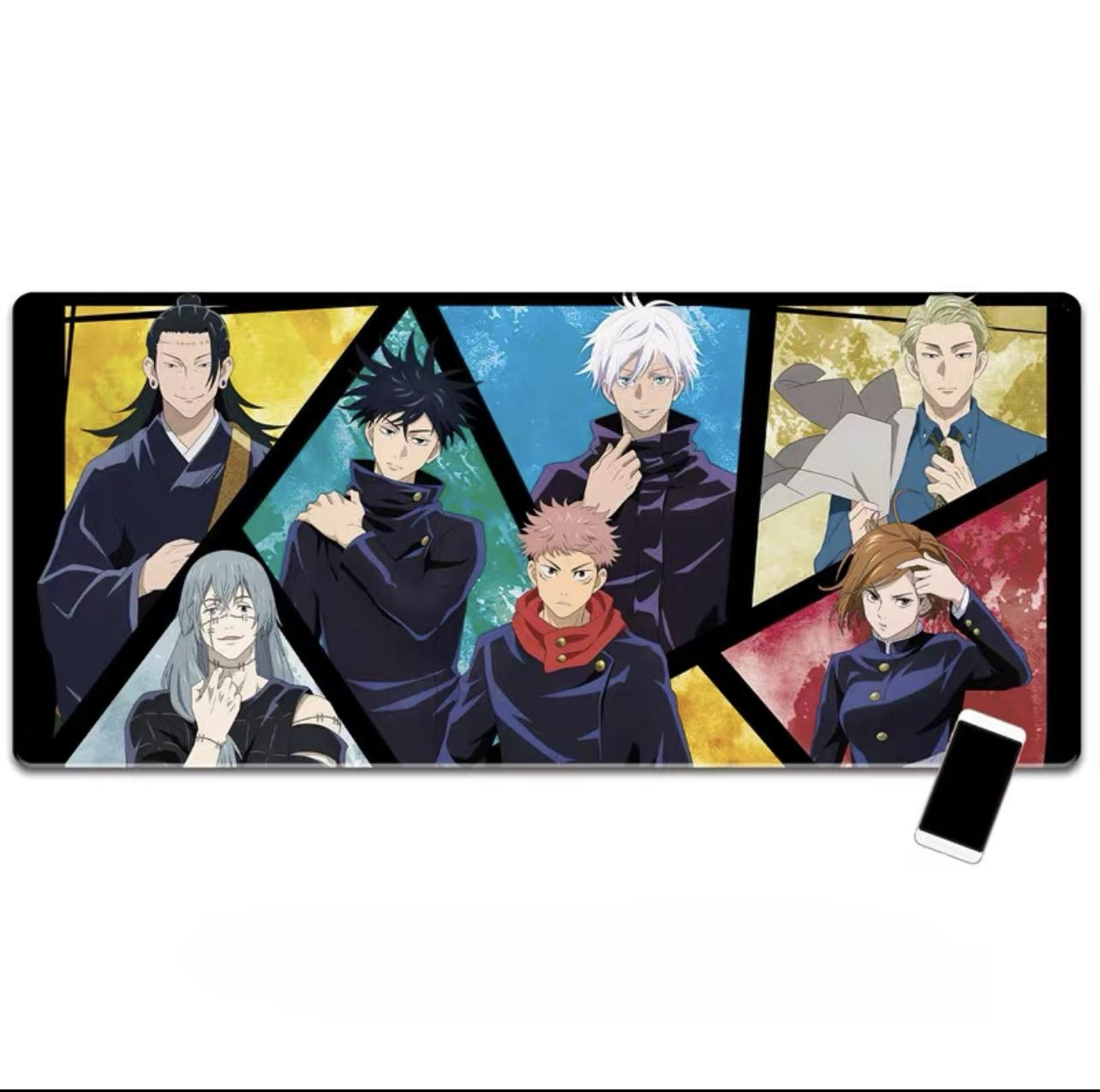 Zeus x Jujutsu Kaisen Extended Mouse Mat / Mouse Pad For Gaming 80cm x ...