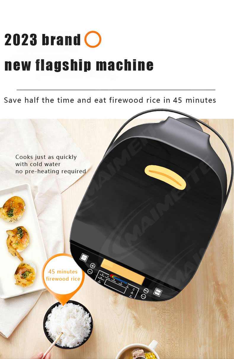 Maimeite Electric Rice Cooker 6L Multifunctional Electric Cooker Home ...