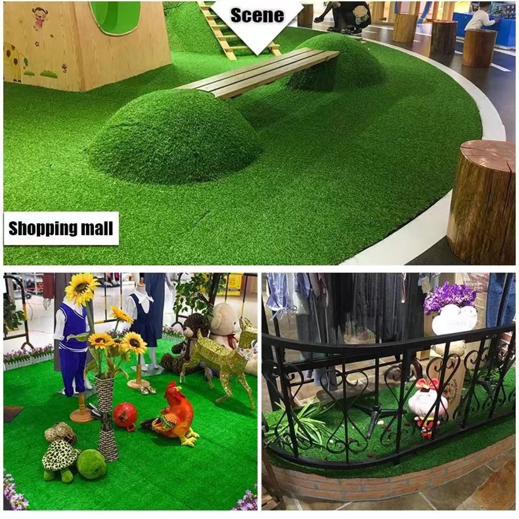 Artificial Grass Carpet floor mat DIY indoor or outdoor grass mat for