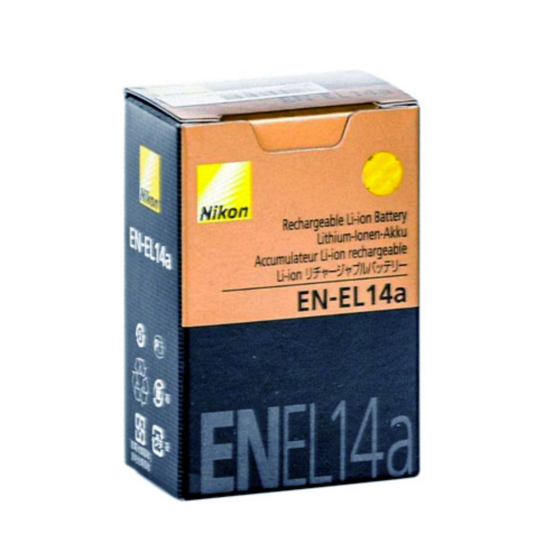 Batterie ORIGINALE Nikon EN-EL14a 7.2V 1230mAh - Pour Appareils Photo Nikon - Neuf Garantie (Accu Genuine New)