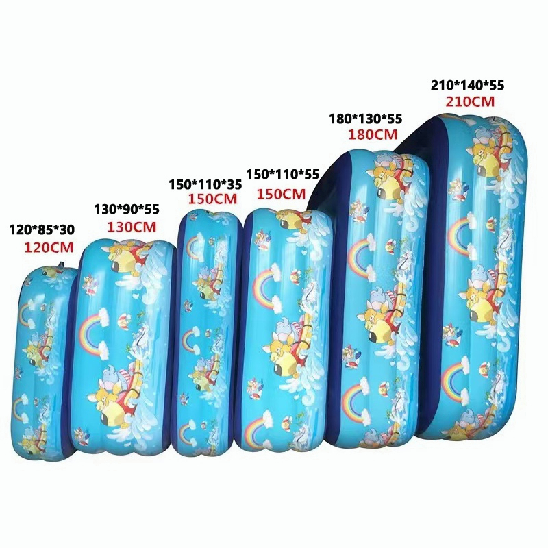 Kids Baby Children inflatable Swimming Pool for Kids Rectangular ...