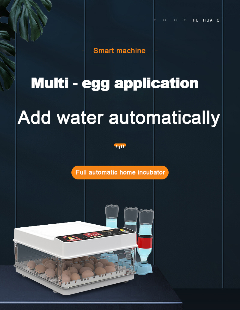64/130 Eggs Incubator Digital Automatic Egg Incubator Fully Automatic ...