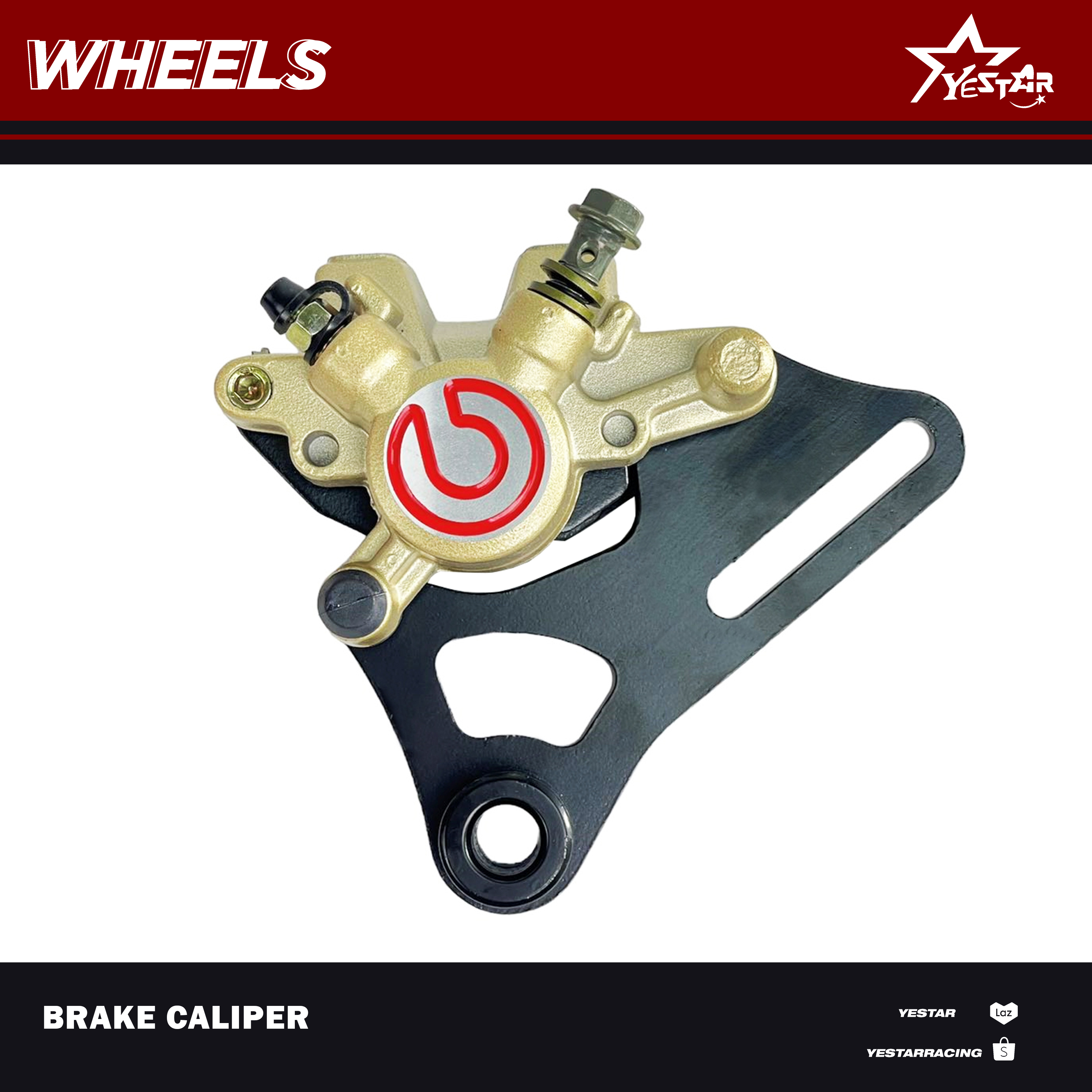Yestar PH Rear Caliper Single piston For Suzuki Raider 150 Motorcycle ...