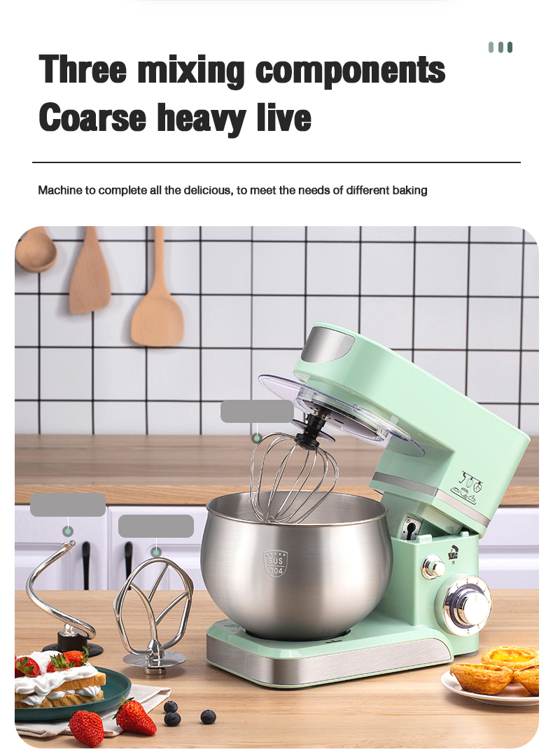 MONDIAL 6L Electric Stand Mixer for baking Multifunction dough mixer ...