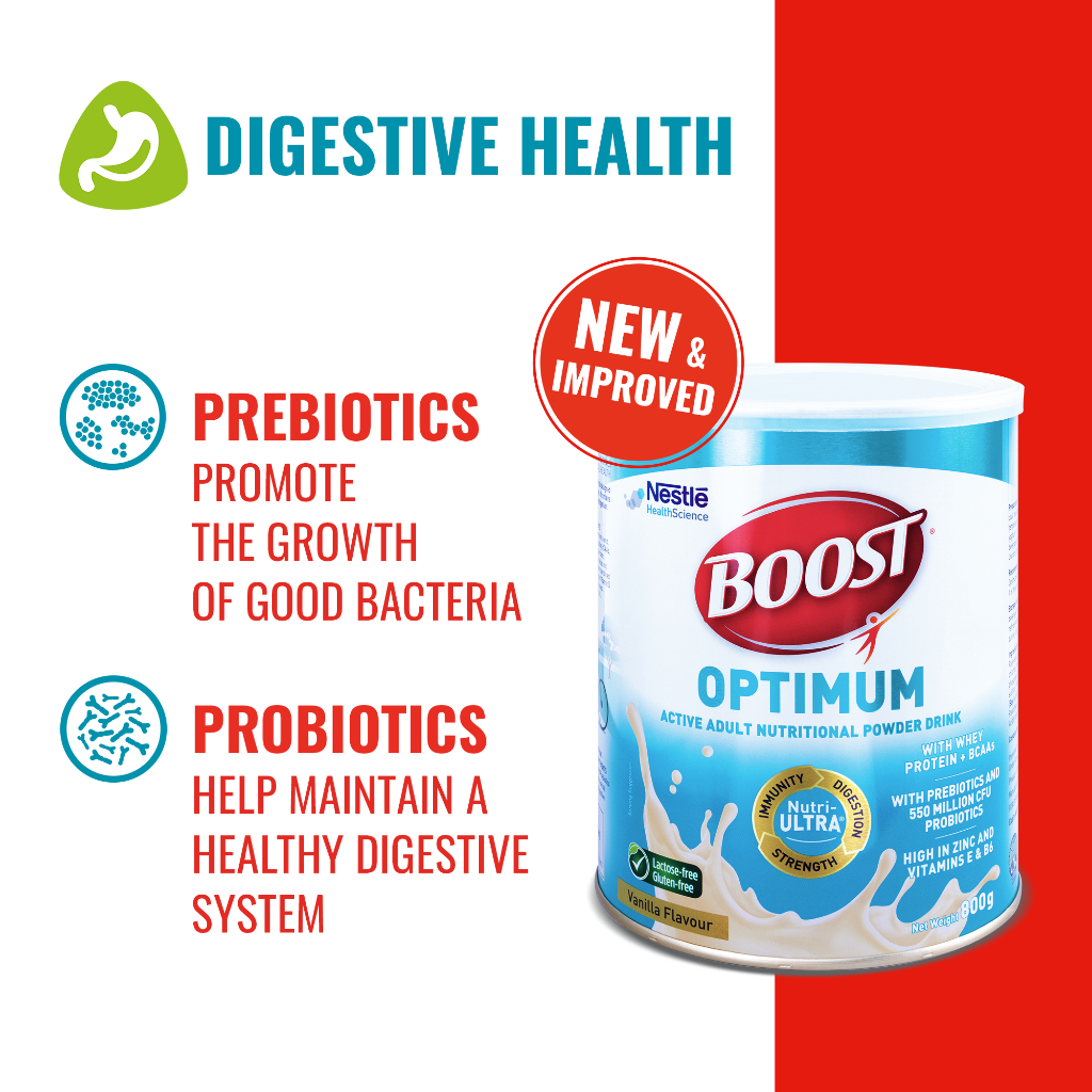 Nestle Boost Optimum Vanilla Adult Milk Powder 800G | Shopee Philippines