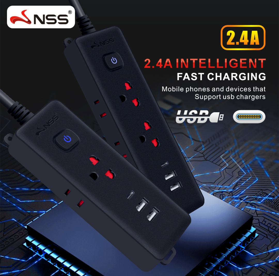 NSS 3 m extension cord power socket multifunctional expansion socket ...
