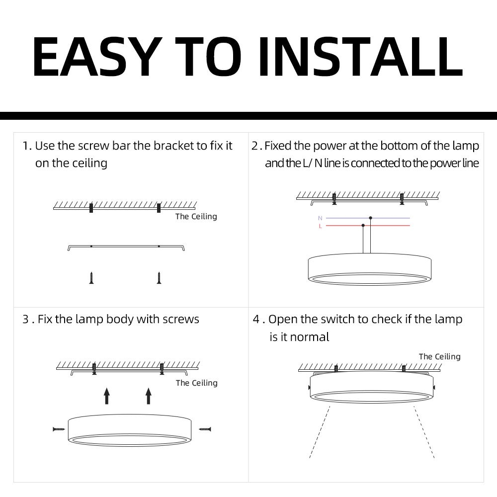 Led Tricolor Downlight Pin Light Ceiling Light 3/5/10/15W Surface ...
