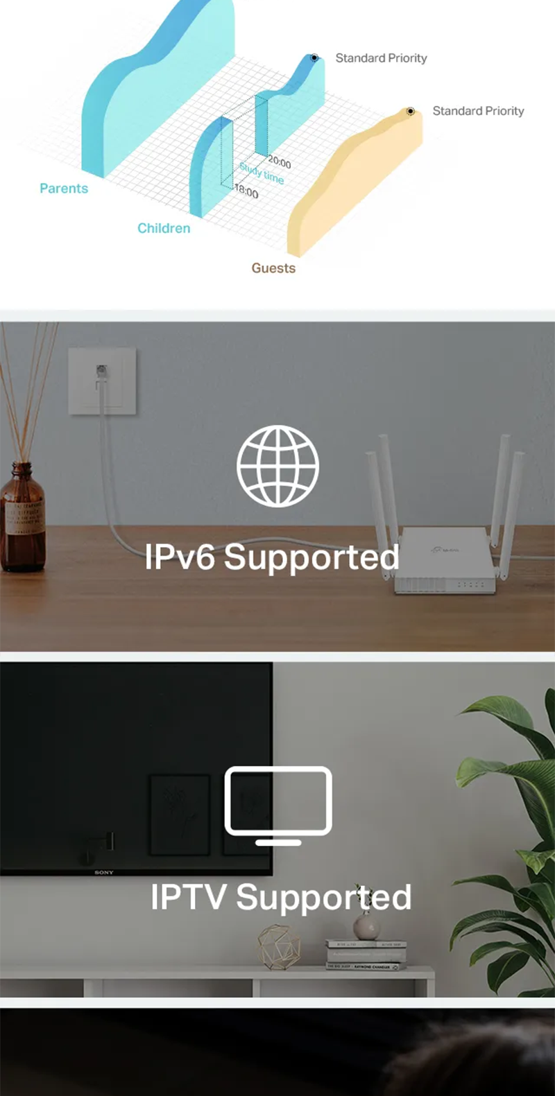 TP-Link | Archer C24 | Dual Band AC750 | Access Point | Range Extender ...