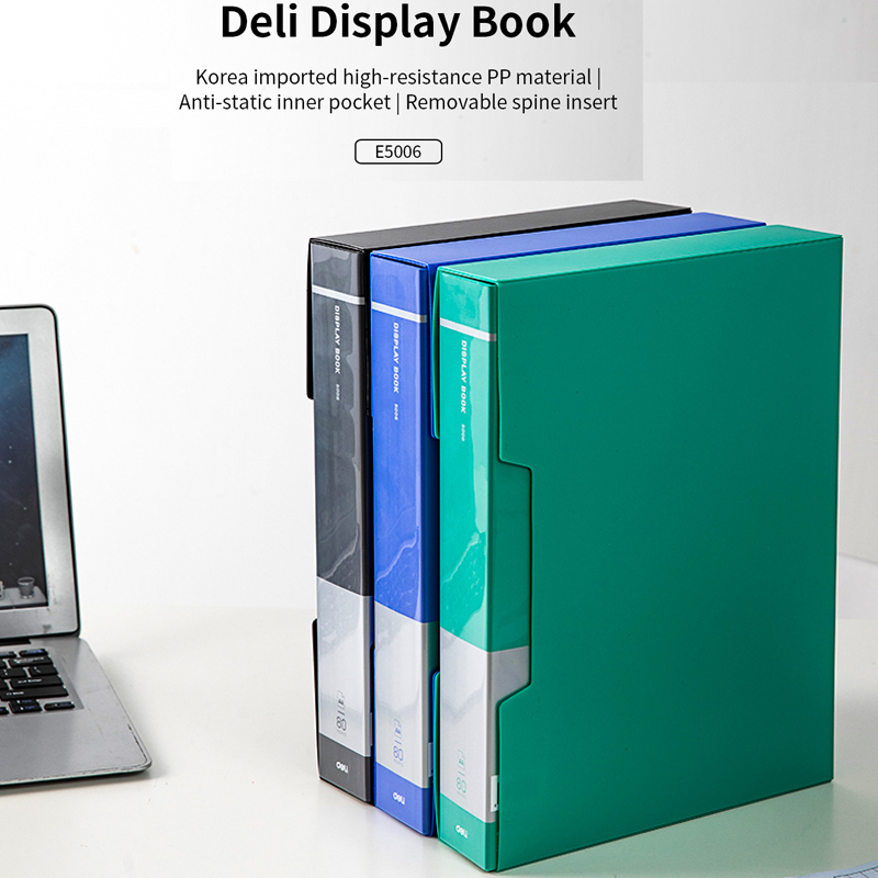 Deli A4 File Folder Document Organizer 80 Pockets Multi-Layer Test ...