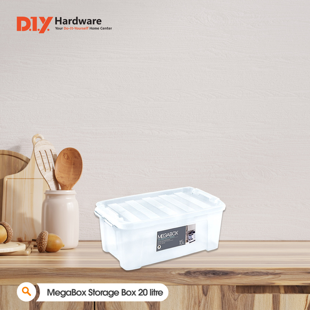 MegaBox Storage Box 20 litre (Deep) MG-644 | Shopee Philippines