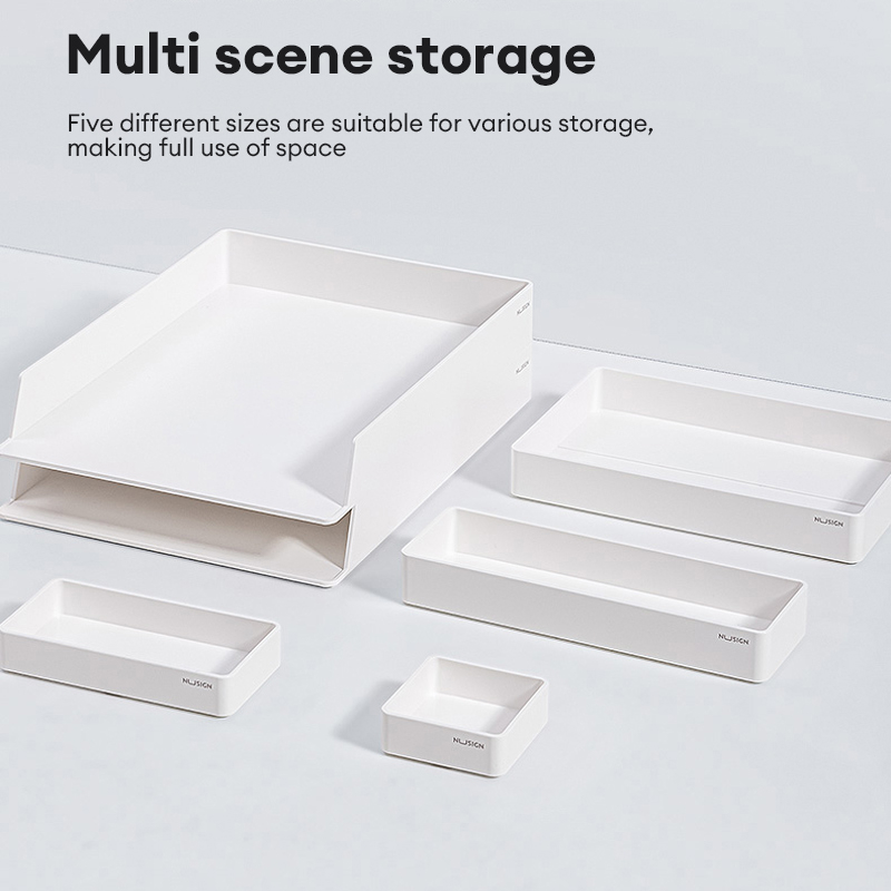 Nusign by Deli Desktop Organizer File Document Paper Tray Storage ...