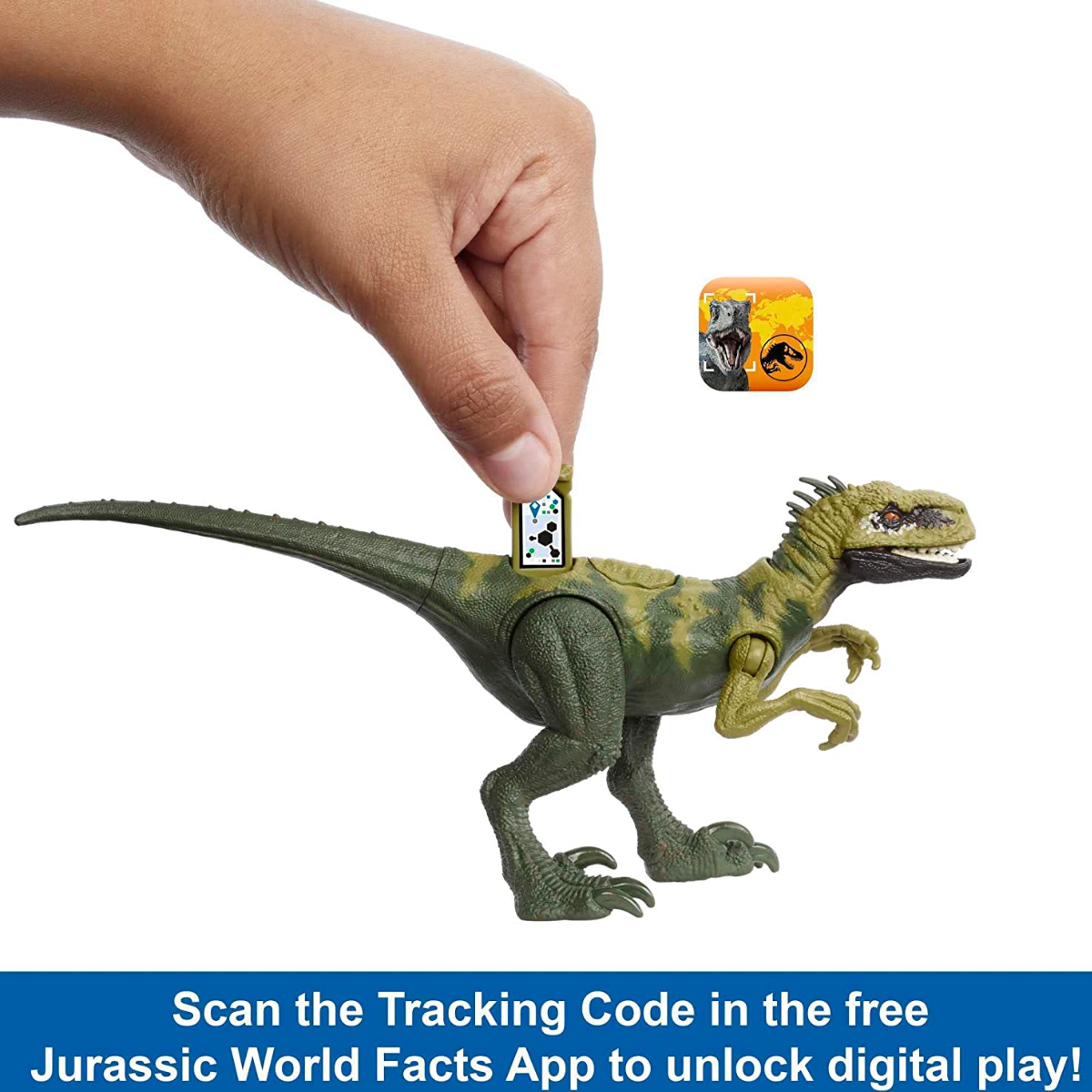 Mattel Jurassic World Dino Trackers Strike Attack Dinosaur Toy Figure ...
