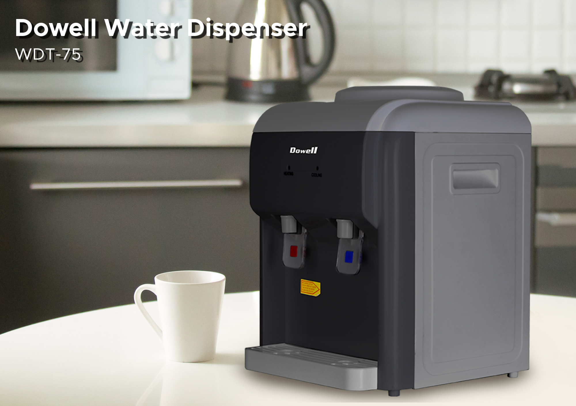 Dowell WDT75 Water Dispenser Table Top Shopee Philippines
