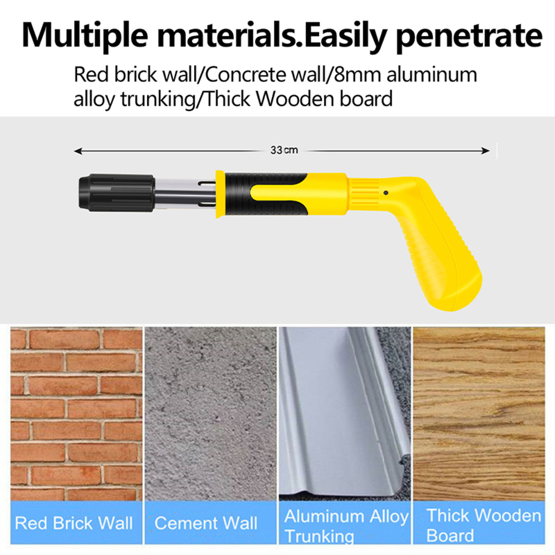 Nail Gun Manual Steel Rivet gun Tufting Nail Gun Concrete Wall Gun Pipe ...