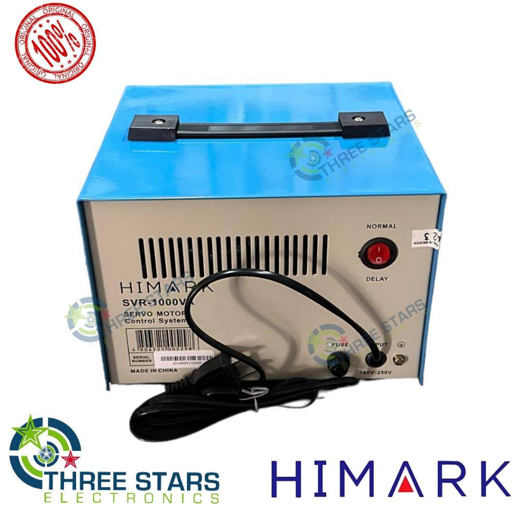 Himark 1000 AVR Automatic Voltage Regulator 1000watts SVR-1000VA Servo ...