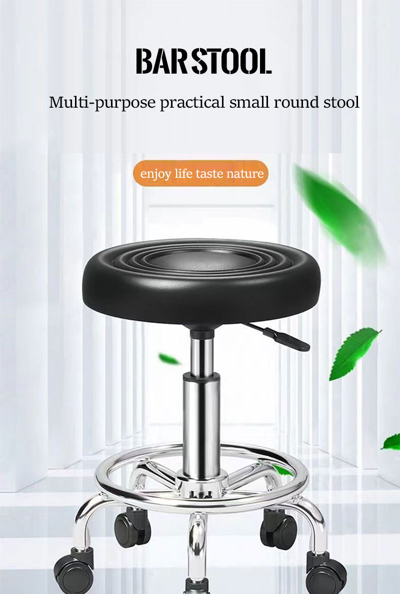 JSF Nordic Salon Stool Work Bar Stool Salon Bar Chair BeautyShop Chair ...