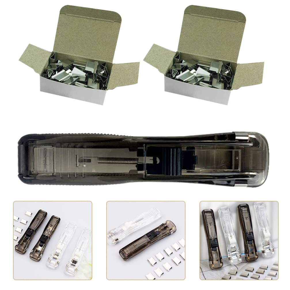 Seamless Staplers Push Clip Stapler Remover Binder Push Clamp File ...