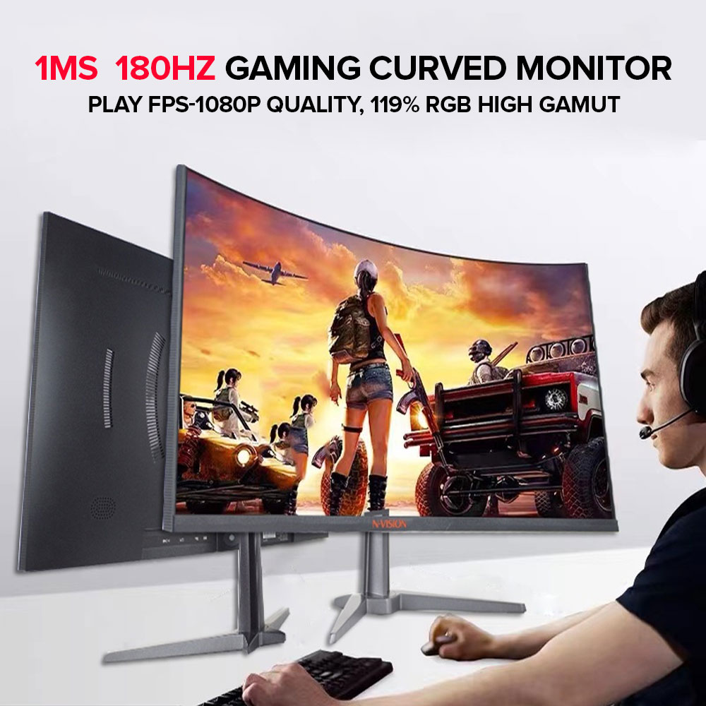 EasyPC Nvision ES27G1/ ES27G1 PRO 27 inch curved monitor Va Panel