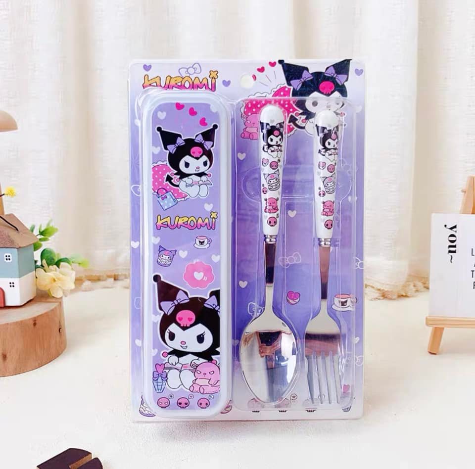 8838 spoon set with case characetr design hceramic spoonset | Shopee ...
