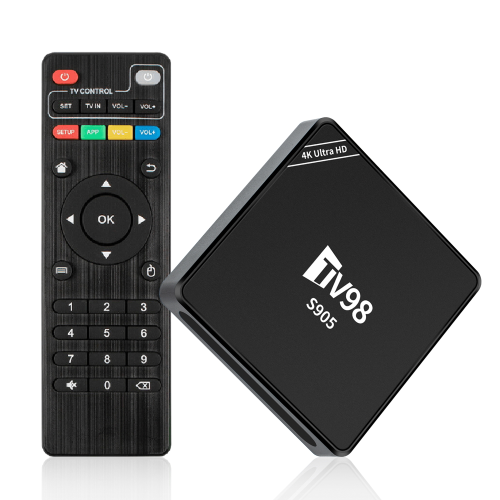 Smartifact TV98 S905 HD 4K Smart TV Box Support 2.4G Wi-Fi Android 12.1 ...