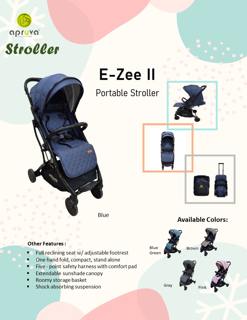 Apruva stroller 2024 with rocker