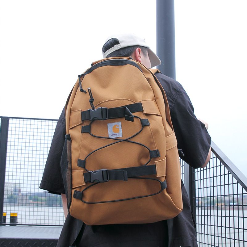 New backpacks men's and women's skateboard bags overalls canvas ...