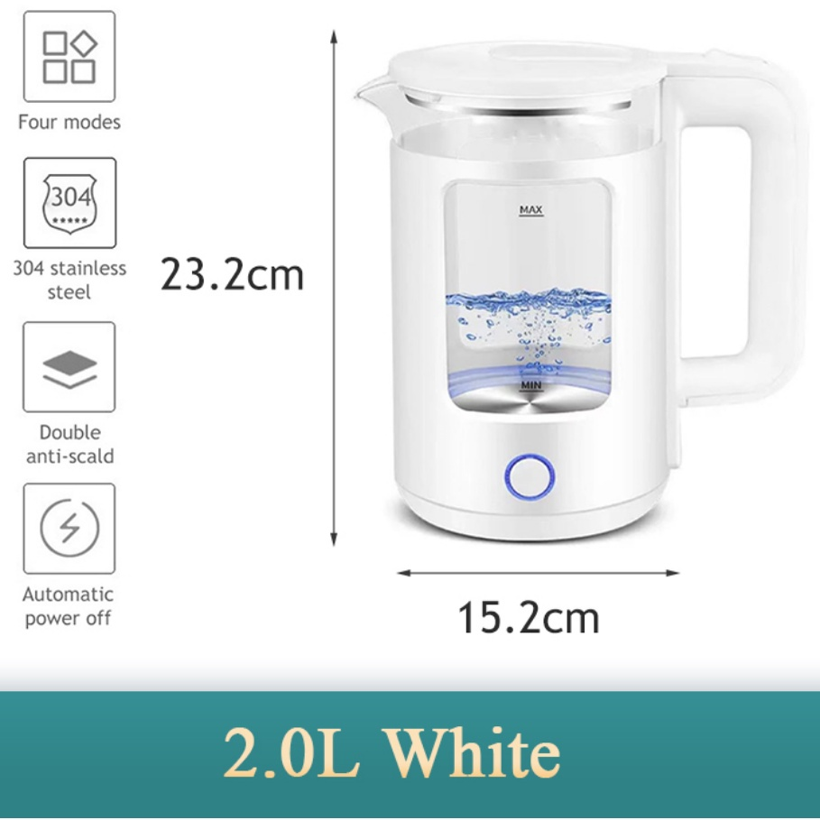 ICON Double Layer Electric Water Heater Kettle Shopee Philippines